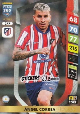 Sticker Ángel Correa - FIFA 365: 2024-2025. Adrenalyn XL
 n. 277 - Panini