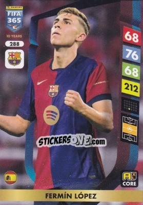 Sticker Fermín López - FIFA 365: 2024-2025. Adrenalyn XL
 n. 288 - Panini