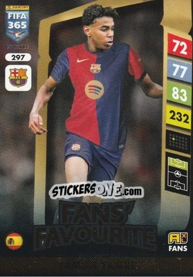 Sticker Lamine Yamal - FIFA 365: 2024-2025. Adrenalyn XL
 n. 297 - Panini
