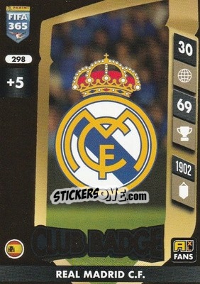 Sticker Club Badge - FIFA 365: 2024-2025. Adrenalyn XL
 n. 298 - Panini