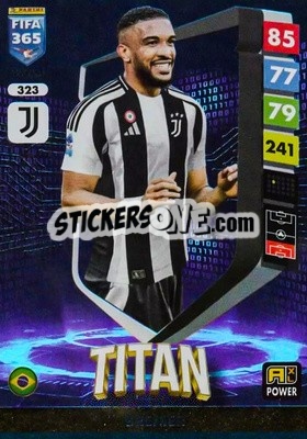 Sticker Bremer - FIFA 365: 2024-2025. Adrenalyn XL
 n. 323 - Panini