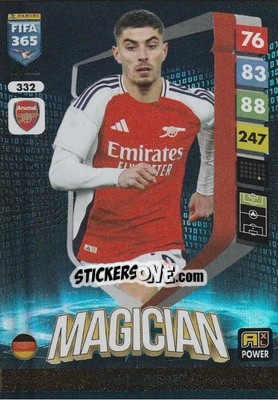 Sticker Kai Havertz - FIFA 365: 2024-2025. Adrenalyn XL
 n. 332 - Panini