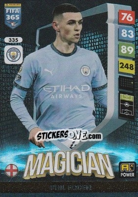 Sticker Phil Foden - FIFA 365: 2024-2025. Adrenalyn XL
 n. 335 - Panini