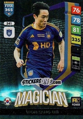 Sticker Um Won-sang - FIFA 365: 2024-2025. Adrenalyn XL
 n. 341 - Panini