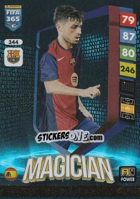 Sticker Pedri - FIFA 365: 2024-2025. Adrenalyn XL
 n. 344 - Panini