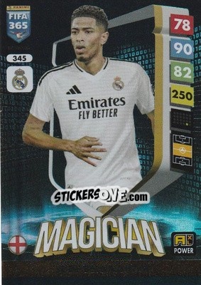 Sticker Jude Bellingham - FIFA 365: 2024-2025. Adrenalyn XL
 n. 345 - Panini