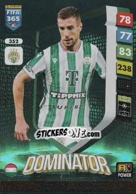 Sticker Barnabás Varga - FIFA 365: 2024-2025. Adrenalyn XL
 n. 352 - Panini