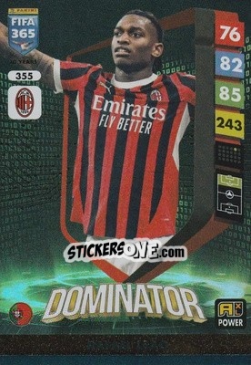 Sticker Rafael Leão - FIFA 365: 2024-2025. Adrenalyn XL
 n. 355 - Panini