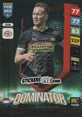 Sticker Luuk de Jong - FIFA 365: 2024-2025. Adrenalyn XL
 n. 356 - Panini