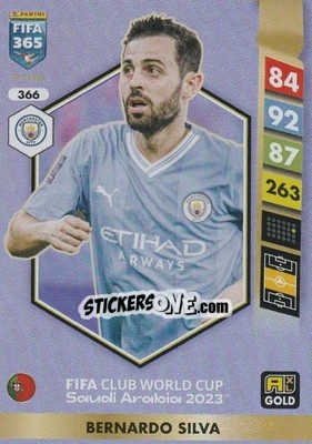 Sticker Bernardo Silva - FIFA 365: 2024-2025. Adrenalyn XL
 n. 366 - Panini