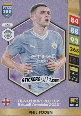 Sticker Phil Foden - FIFA 365: 2024-2025. Adrenalyn XL
 n. 368 - Panini