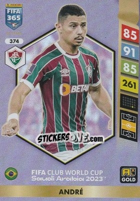 Sticker André - FIFA 365: 2024-2025. Adrenalyn XL
 n. 374 - Panini