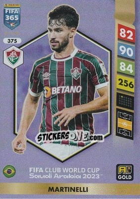 Sticker Martinelli - FIFA 365: 2024-2025. Adrenalyn XL
 n. 375 - Panini