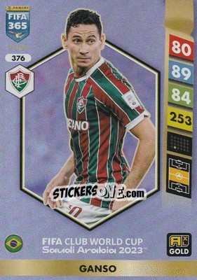 Sticker Ganso - FIFA 365: 2024-2025. Adrenalyn XL
 n. 376 - Panini