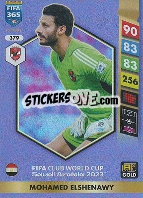 Sticker Mohamed Elshenawy - FIFA 365: 2024-2025. Adrenalyn XL
 n. 379 - Panini