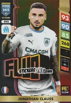 Sticker Jonathan Clauss - FIFA 365: 2024-2025. Adrenalyn XL
 n. 393 - Panini