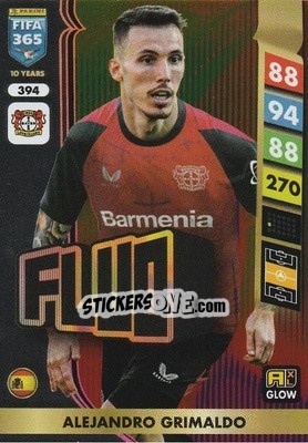 Sticker Álejandro Grimaldo - FIFA 365: 2024-2025. Adrenalyn XL
 n. 394 - Panini
