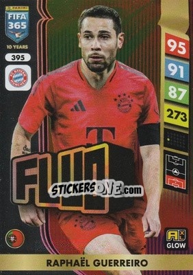 Sticker Raphaël Guerreiro - FIFA 365: 2024-2025. Adrenalyn XL
 n. 395 - Panini