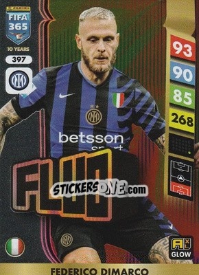 Sticker Federico Dimarco - FIFA 365: 2024-2025. Adrenalyn XL
 n. 397 - Panini