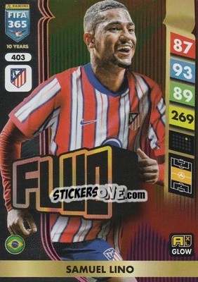 Sticker Samuel Lino - FIFA 365: 2024-2025. Adrenalyn XL
 n. 403 - Panini