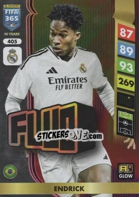 Sticker Endrick - FIFA 365: 2024-2025. Adrenalyn XL
 n. 405 - Panini