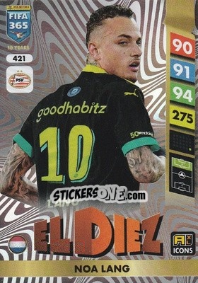 Sticker Noa Lang - FIFA 365: 2024-2025. Adrenalyn XL
 n. 421 - Panini