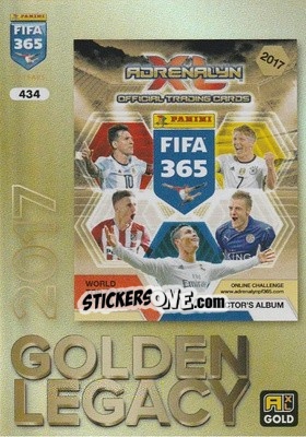 Sticker Panini FIFA 365 2017 - FIFA 365: 2024-2025. Adrenalyn XL
 n. 434 - Panini