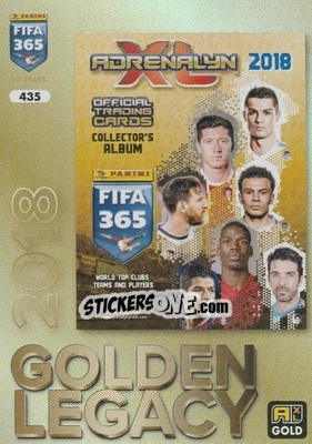 Sticker Panini FIFA 365 2018 - FIFA 365: 2024-2025. Adrenalyn XL
 n. 435 - Panini