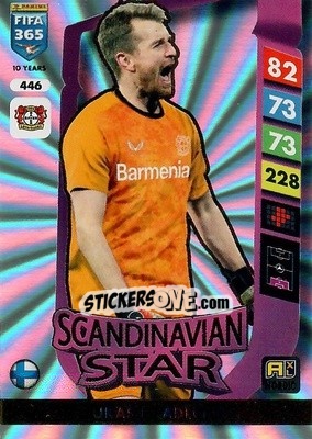 Sticker Lukáš Hrádecký - FIFA 365: 2024-2025. Adrenalyn XL
 n. 446 - Panini