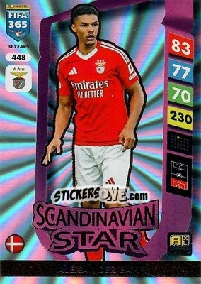 Sticker Alexander Bah - FIFA 365: 2024-2025. Adrenalyn XL
 n. 448 - Panini