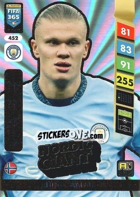 Sticker Erling Haaland - FIFA 365: 2024-2025. Adrenalyn XL
 n. 452 - Panini