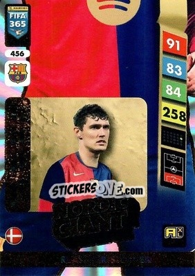 Sticker Andreas Christensen - FIFA 365: 2024-2025. Adrenalyn XL
 n. 456 - Panini