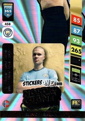 Sticker Erling Haaland - FIFA 365: 2024-2025. Adrenalyn XL
 n. 458 - Panini