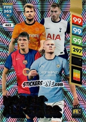 Sticker Lukáš Hrádecký / Dejan Kulusevski / Andreas Christensen / Erling Haaland - FIFA 365: 2024-2025. Adrenalyn XL
 n. 462 - Panini