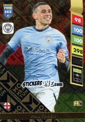 Sticker Phil Foden - FIFA 365: 2024-2025. Adrenalyn XL
 n. M2 - Panini