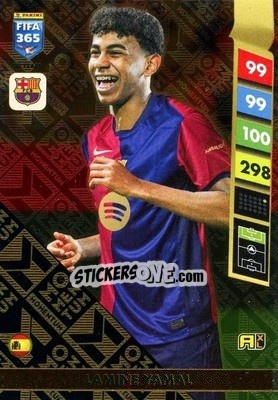 Sticker Lamine Yamal - FIFA 365: 2024-2025. Adrenalyn XL
 n. M4 - Panini