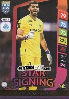 Cromo Gerónimo Rulli - FIFA 365: 2024-2025. Adrenalyn XL
 n. STS9 - Panini