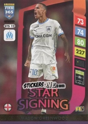 Sticker Mason Greenwood - FIFA 365: 2024-2025. Adrenalyn XL
 n. STS12 - Panini
