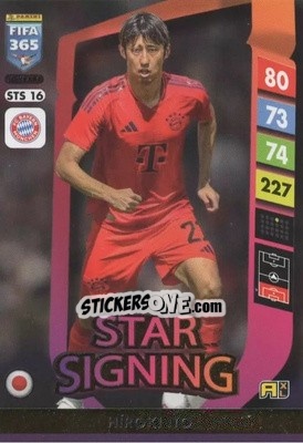 Sticker Hiroki Ito - FIFA 365: 2024-2025. Adrenalyn XL
 n. STS16 - Panini