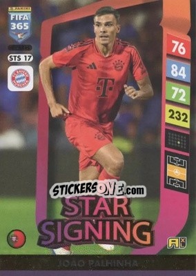 Sticker João Palhinha - FIFA 365: 2024-2025. Adrenalyn XL
 n. STS17 - Panini
