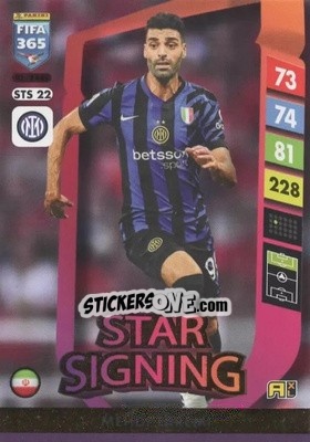 Sticker Mehdi Taremi - FIFA 365: 2024-2025. Adrenalyn XL
 n. STS22 - Panini