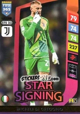 Sticker Michele Di Gregorio - FIFA 365: 2024-2025. Adrenalyn XL
 n. STS23 - Panini
