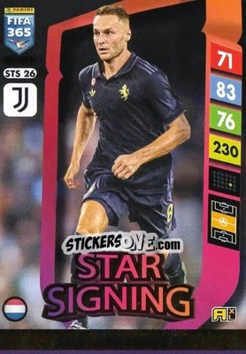 Sticker Teun Koopmeiners - FIFA 365: 2024-2025. Adrenalyn XL
 n. STS26 - Panini