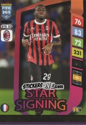 Figurina Youssouf Fofaba - FIFA 365: 2024-2025. Adrenalyn XL
 n. STS32 - Panini