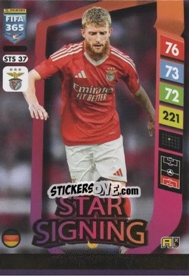 Sticker Jan-Niklas Beste - FIFA 365: 2024-2025. Adrenalyn XL
 n. STS37 - Panini