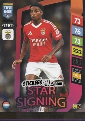 Sticker Leandro Barreiro - FIFA 365: 2024-2025. Adrenalyn XL
 n. STS38 - Panini
