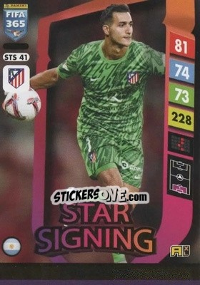 Sticker Juan Musso - FIFA 365: 2024-2025. Adrenalyn XL
 n. STS41 - Panini