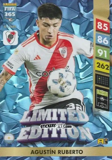 Sticker Agustín Ruberto - FIFA 365: 2024-2025. Adrenalyn XL
 n. LE1 - Panini
