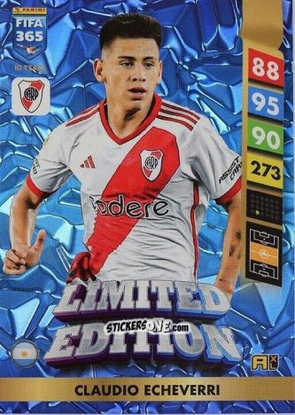 Sticker Claudio Echeverri - FIFA 365: 2024-2025. Adrenalyn XL
 n. LE2 - Panini