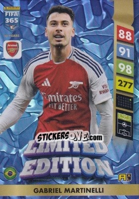 Sticker Gabriel Martinelli - FIFA 365: 2024-2025. Adrenalyn XL
 n. LE5 - Panini